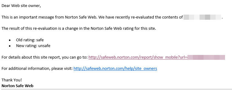 norton total security email scam